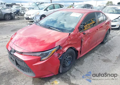 2020 Toyota Corolla Le z USA, uszkodzony, nr VIN 5YFEPRAE8LP083266